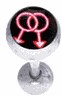 PINK Dbl Male Barbell