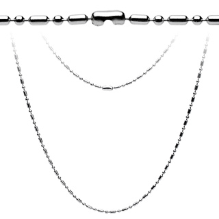 Steel 1 + 1 Necklace