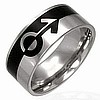 NEW- Male 2 Tone Ring