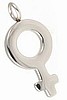 NEW-Steel Female Pendant