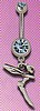 SALE- Aqua Swarovski Tinkerbell
