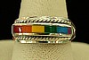 Rainbow Bar Ring