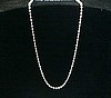 16" Sterling Ball Link Necklace