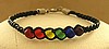 Frosted Tile Braided Bracelet