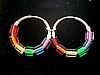 16 mm St. Silver Earring-PAIR New