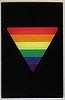 Rainbow Traingle Keychain