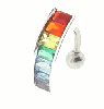 Reverse CZ Rainbow Belly