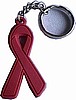 Red Ribbon Keychain