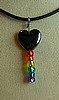 Hematite Heart Necklace