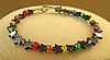 Hematite Star Anklet