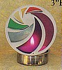 Rainbow Swirl Tealight