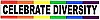 Celebrate Diversity Sticker