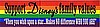 Disney Bumper Sticker