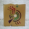 Gold Art Deco Candleholder