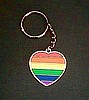 Heart Enamel Keychain