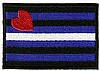 Leather Flag Patch