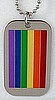 Rainbow Dog Tag