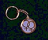 Dbl Women's Enamel Keychain