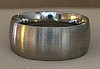 Steel Wide Brushed Ring