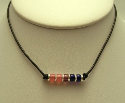 NEW- Bi Pride Necklace