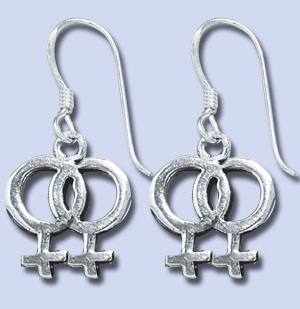 NEW- Sterling Dbl Female Earrings