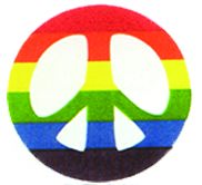 Rainbow Peace Patch