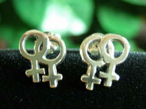 Pair- Women's Symbol Earrings