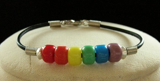 Opaque Bead Bracelet