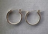 Flat Hoop Earrings