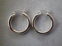 Tubular Hoop Earrings