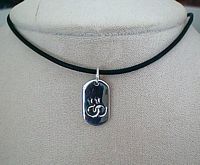 Dbl Men's Dog Tag Necklace