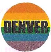 Rainbow Denver Button