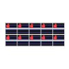 NEW- Leather Flag Sticker Sheet