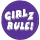 NEW- Girlz Rule! Sticker Sheet