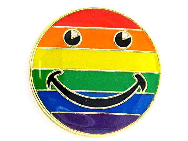 NEW- Smiley Lapel