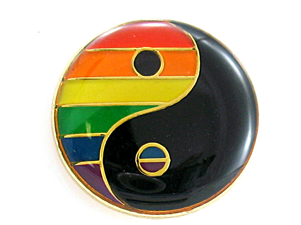 NEW- Yin Yang Lapel