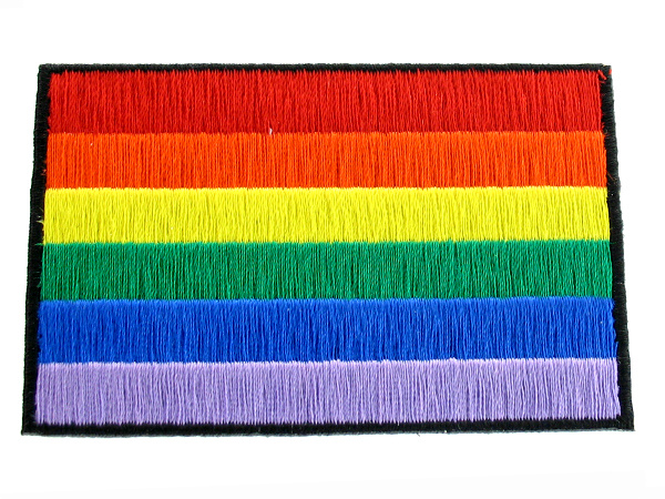 Small Rainbow Flag Patch
