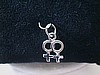 Double Women's Symbol Pendant