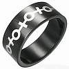 Black Endless Female Ring