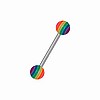 SPECIAL- Pastel Rainbow Barbell