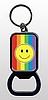 Smiley Bottle Opener Keychain