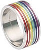 Steel Rainbow Ring