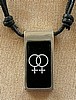 Graphic Female Symbol Necklace
