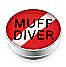 Muff Diver Domed Barbell