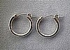 Flat Hoop Earrings