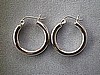 Tubular Hoop Earrings