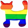 Rainbow Cat Sticker