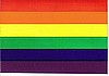 Rainbow Flag Cling