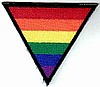 Rainbow Triangle Patch