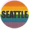 Rainbow Seattle Button